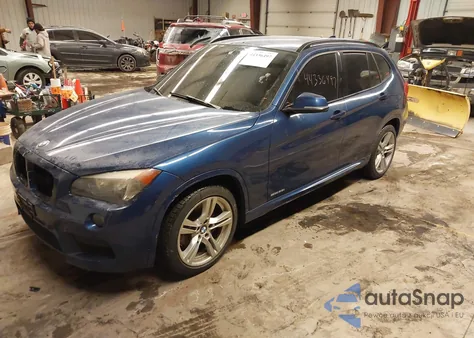 2013 BMW X1 Sdrive28I z USA, uszkodzony, nr VIN WBAVM1C58DVW42298